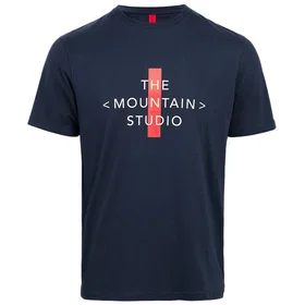 The Mountain Studio Cross Logo Kortärmad T-shirt (Herr)