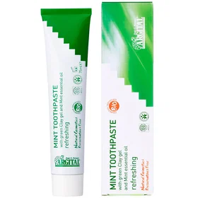 Argital Frisk Tannkrem med Mint og Grønn Leire Gel 75ml