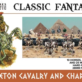Wargames Classic Fantasy Skeleton Cavalry and Chariots WAACF007