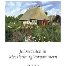 Klatschmohn Verlag Årstider i Mecklenburg-Vorpommern Väggkalender 2027