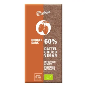 Meybona Mörk 60% med Malda dadlar 80g