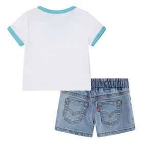 Levi's Batwing Ringer Denim Set (Jr)