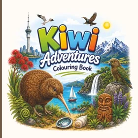 Kiwi Adventures Färgläggningsbok