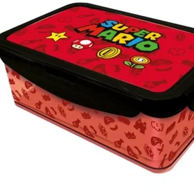 Yleinen Super Mario Rectangular Food Container 1070ml