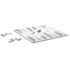 Backgammon Transparent 25cm