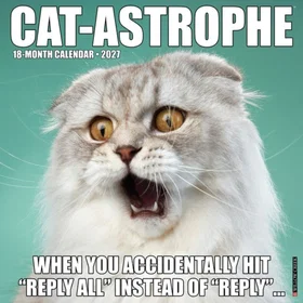 Humorous Cat-astrophe Veggkalender 2027