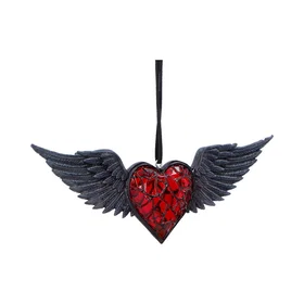 Nemesis Now B7658B26 House Of Obscura Winged Heart Hanging Ornament