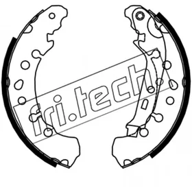 fri.tech. Brake Pad Set 1253.750