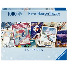 Ravensburger Vintage Ski Posters 1000 Bitar