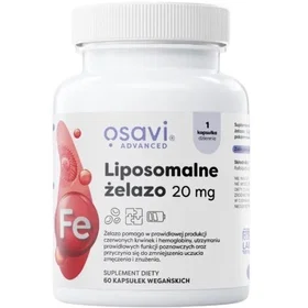Osavi Liposomalt Järn 20mg 60 kapslar