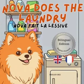 Nova Does The Laundry Tvåspråkig Barnbok