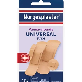 Norgesplaster Universal Plaster Strips 18pcs
