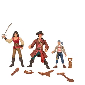 Kaptein Sabeltann Pinky, Rosa og Langemann Figursett