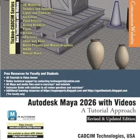 CADCIM Technologies Maya 2026 3D-modellering mjukvara