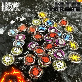 WTC WH40K Token Set Green Stuff World
