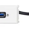 VivoLink WI221185 USB 3.0 Type A Prise d'alimentation