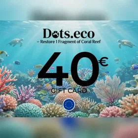 Dots.eco - Restore 1 fragment of coral reef Presentkort 40 EUR