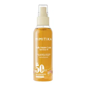 Mimitika Crème de protection solaire Huile solaire corps SPF50