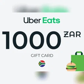 Uber Eats Carte Cadeau 1000 ZAR