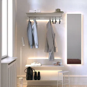 Frost Coat Rack 100cm