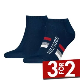 Tommy Hilfiger Tab Sneaker Socks 2-pack (Herre)