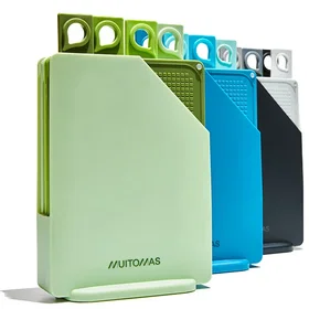 Muitomas CUTTINGBOARDBK Cutting Board Silicone 20x14.5cm