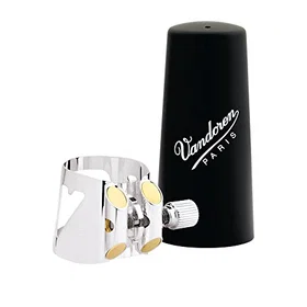 Vandoren LC05P Optimum Ligature de Clarinette Style Allemand Argent