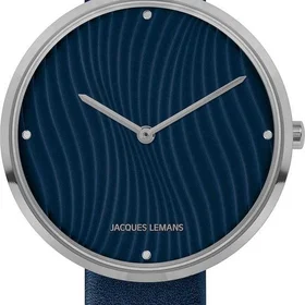Jacques Lemans 1-2093G Design Silverfärgad/Stål Ø36 mm
