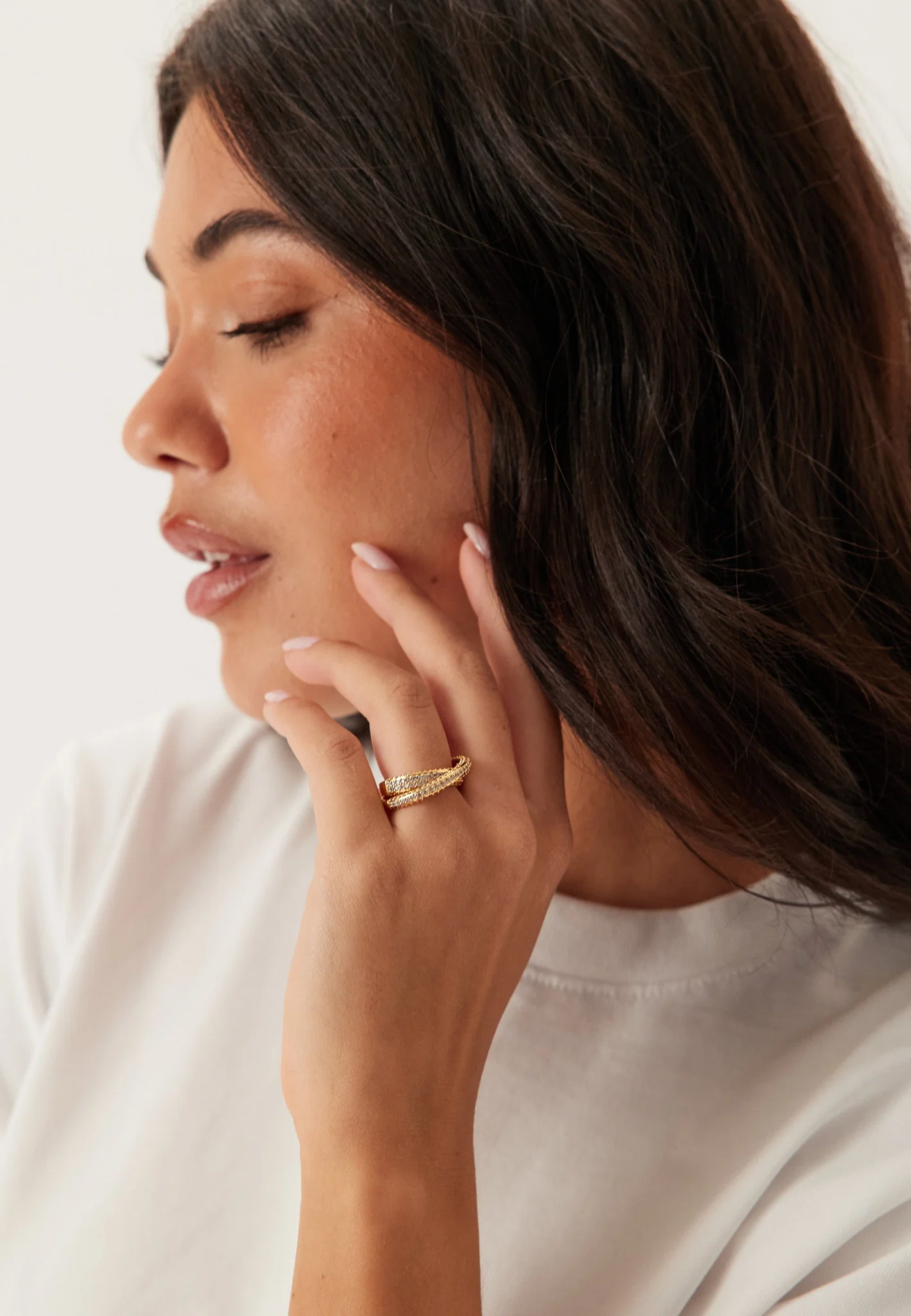By Jolima Donna Twist Ring 722371-0016-00018