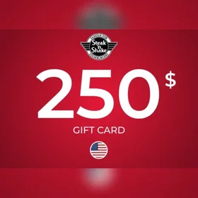 Steak 'n Shake Gavekort 250 USD