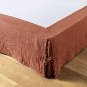 Housse de matelas Coton Terracotta 160x200cm