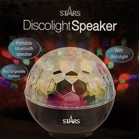 Stars DiscolightSpeaker Med Bluetooth Högtalare