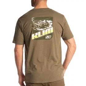 Klim Winter Vortex Kortärmad T-shirt Militärgrön XL (Herr)