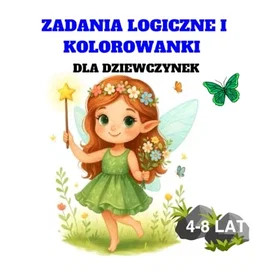 Zadania Logiczne I Kolorowanki Färgläggningsbok för flickor
