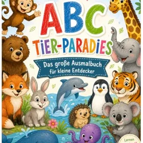ABC Das Große Ausmalbuch Für Kleine Entdecker Färgläggningsbok