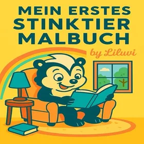 Mein Erstes Stinktier Malbuch Färgläggbok för Barn