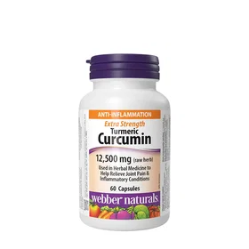 Webber Naturals Gurkmeja Curcumin 60 Kapslar