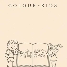 Colourkids Anteckningsbok A4 Linjerad