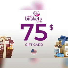 1-800-Baskets Gavekort 75 USD