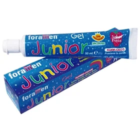 Foramen Junior Gel Strawberry Tannkrem 50ml