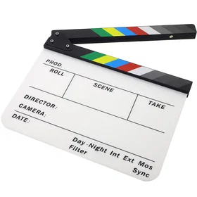Kamera Clap de réalisateur professionnel