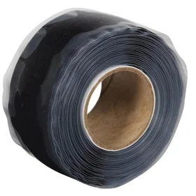 Duck Tape Tejp Självsmältande Reparation Svart 25mm x 3m