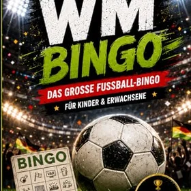 Fußball Bingo Spel För Barn Och Vuxna