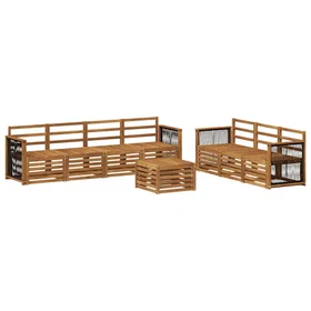 vidaXL Utendørs møbelsett 6 Stk. 3384110