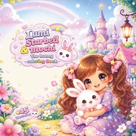 Lumi Starbell - Princess Of Colors Färgläggningsbok