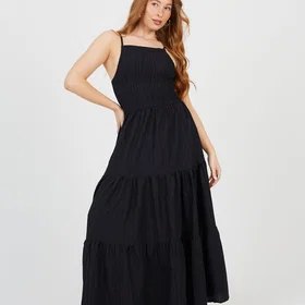 Brave Soul Tiered Maxi Dress