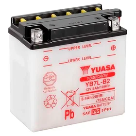 Yuasa Yb7l-b2-dc AGM Batteri