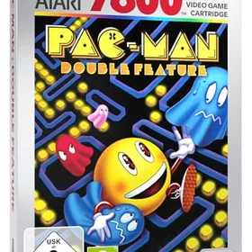 Atari 7800 Pac-Man:Double Feature - Pelikassetti ( 7800)