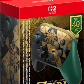 Nintendo Switch 2 Pro Controller - The Legend of Zelda 40th Anniversary Edition