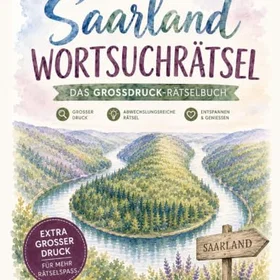Saarland Wortsuchrätsel Das Großdruck Rätselbuch